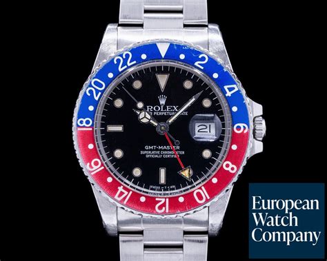 rolex 16750 oro giallo|rolex gmt 16750 bezel.